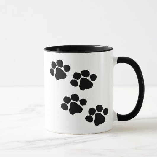 Mug Empreintes de pattes (Droite)