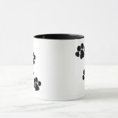 Mug Empreintes de pattes (Centre)