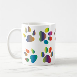 Mug Empreintes de pattes chiots