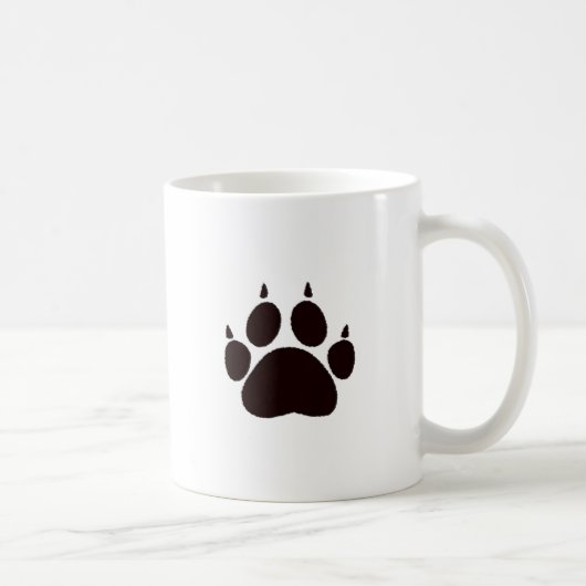 Mug Empreintes de pattes de chat (Droite)