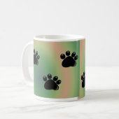Mug Empreintes de pattes de chien (Devant gauche)