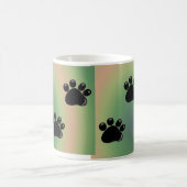 Mug Empreintes de pattes de chien (Centre)