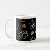 Mug Empreintes de pattes de chien chiot cadeaux pour A (Gauche)