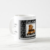Mug empreintes de pattes Dog Memorial Keepsaké (Devant gauche)