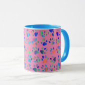 Mug Empreintes des pieds animaux (Devant droit)