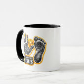 Mug Empreintes d'identité (Devant gauche)
