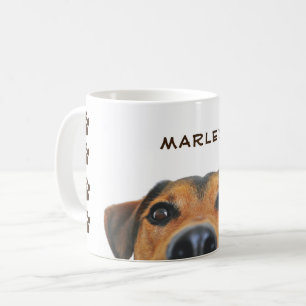 Mug Empreintes et visage de chien