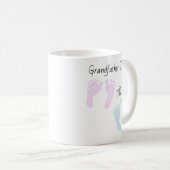 Mug Empreintes Grandfaother to Be Twin Faire-part (Devant droit)