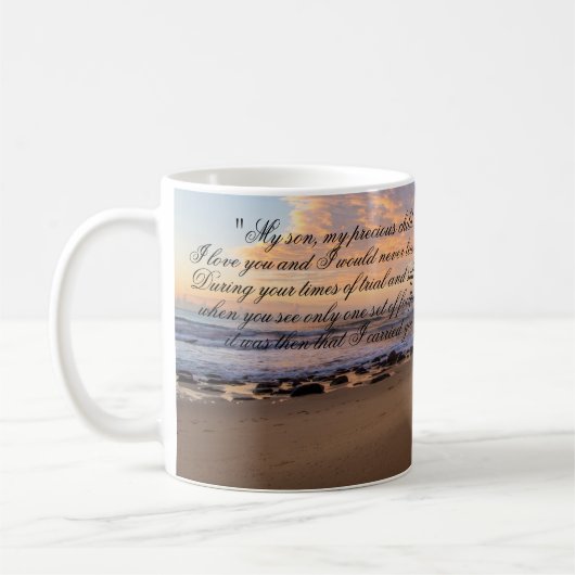 Mug Empreintes Inspirationnelles se terminant (Gauche)