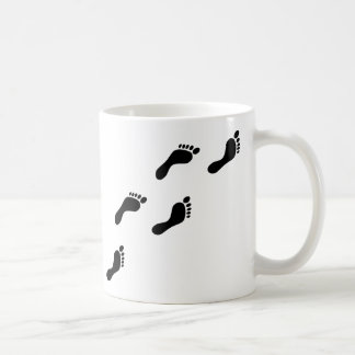 Mug empreintes noires