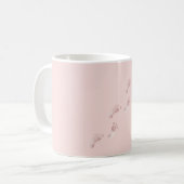 Mug Empreintes Roses (Devant gauche)