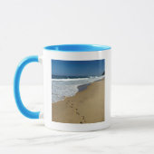 Mug Empreintes sur la plage, Mabibi, Thongaland (Gauche)