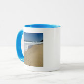 Mug Empreintes sur la plage, Mabibi, Thongaland (Devant gauche)
