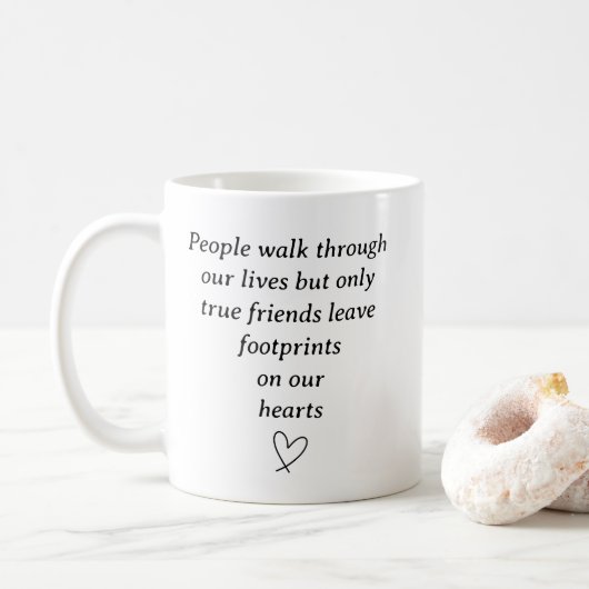 Mug Empreintes sur nos coeurs (Avec donut)