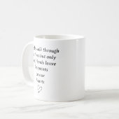 Mug Empreintes sur nos coeurs (Devant gauche)
