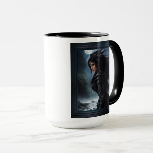 Mug Empress Vampire Hunter AI Concept Art par Xzendor7 (Devant droit)
