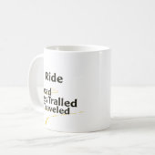 Mug Empruntez la route la moins fréquentée (Devant gauche)