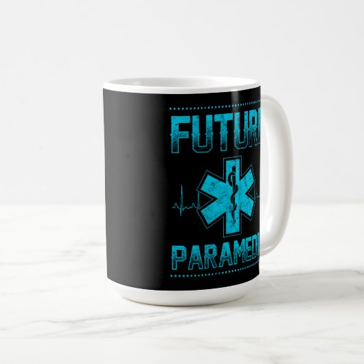 Mug EMS Urgence Futur Ambulance paramédicale (Devant droit)