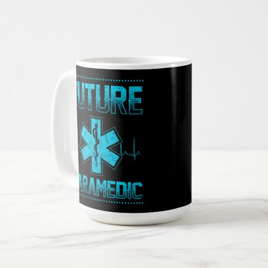 Mug EMS Urgence Futur Ambulance paramédicale (Devant gauche)