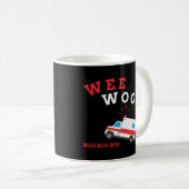 Mug Emt Ambulance Paramedic Boo Boo Bus Wee Woo (Devant droit)