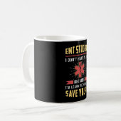 Mug EMT Étudiant Ambulance paramédicale EMS Infirmière (Devant gauche)