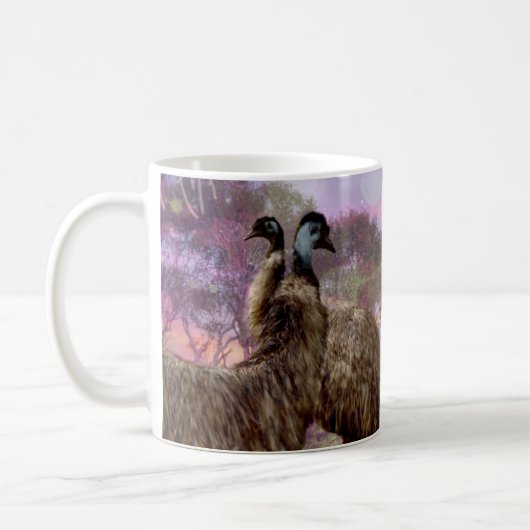Mug Emu Courtship (Gauche)