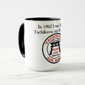 Mug En 1962 je suis né à la base aérienne de Tachikawa (Devant gauche)