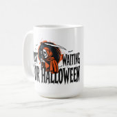 MUG EN ATTENDANT HALLOWEEN (Devant gauche)
