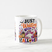 Mug En Attendant Halloween (Devant droit)