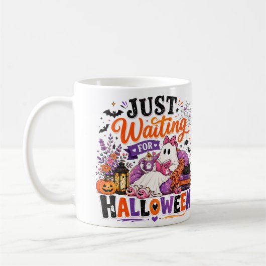 Mug En Attendant Halloween (Gauche)