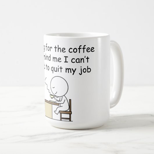 Mug En attendant le café (Devant droit)