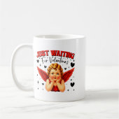 Mug En attendant simplement la Saint-Valentin Bébé Dou (Gauche)