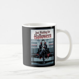 Mug En Attente De La Citation D'Halloween Drôle Pour H