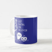 Mug En attente d'Halloween Cowboy Skeleton (Devant gauche)