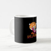 Mug En Attente D'Halloween Infirmière D'Été Skeleton P (Devant gauche)