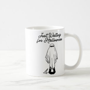 Mug En Attente Du Halloween Éffrayant Fantôme Hal D'Ét
