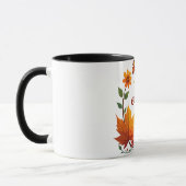 Mug "En automne, chaque feuille est une fleur" (Gauche)