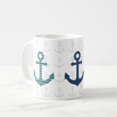 Mug En avant les ancres ! (Devant gauche)