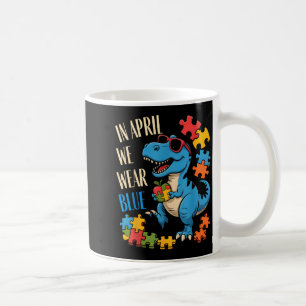 Mug En avril, portez le bleu pour la sensibilisation à