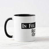Mug "En brouillard nous faisons confiance" - à la (Gauche)