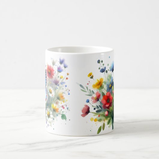 Mug En bukett vilda blommor (Centre)
