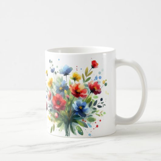 Mug En bukett vilda blommor (Droite)