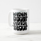 Mug En cas de doute, pêchez la truite (Devant gauche)