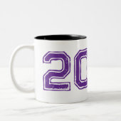 Mug en céramique à deux tons avec impression audac (Gauche)