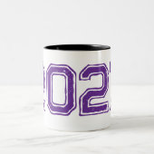 Mug en céramique à deux tons avec impression audac (Centre)