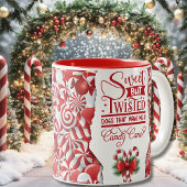 Mug en céramique à Sucre de canne doux mais tordu