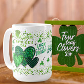 Mug en céramique avec vœux de la Saint-Patrick