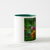 mug en céramique bicolore papillon (Centre)