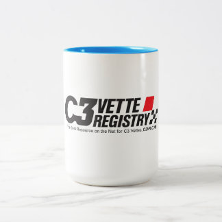 Mug en céramique C3VR à deux tons 15oz