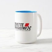 Mug en céramique C3VR à deux tons 15oz (Devant droit)